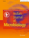 INDIAN JOURNAL OF MICROBIOLOGY雜志封面
